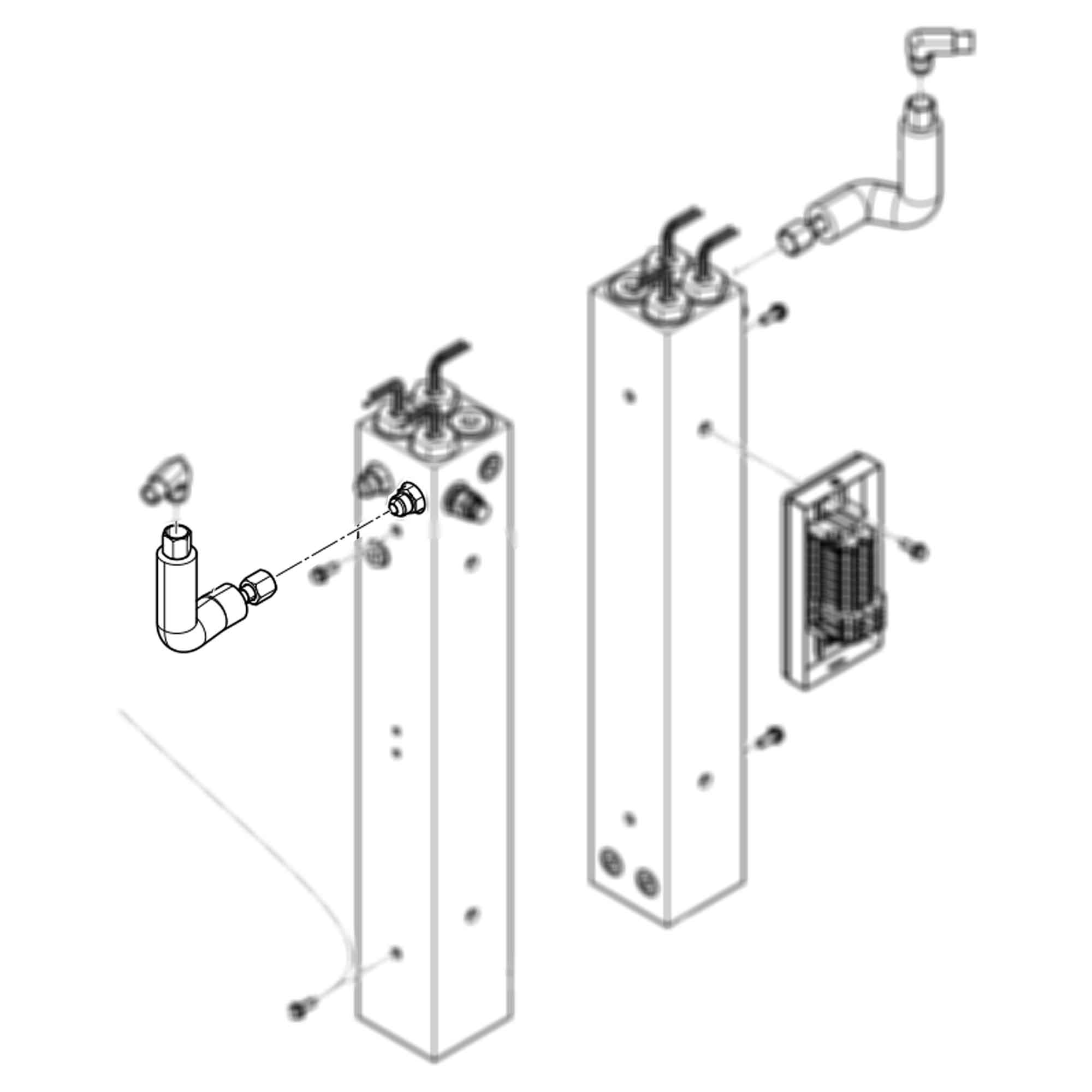 24U833 - Fluid Tube A, Inlet Kit - PURspray